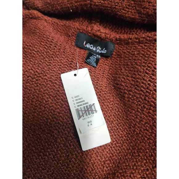 Anthropologie Leo & Viola Isla Marled Cardigan Size 2X. B24 - Picture 10 of 12